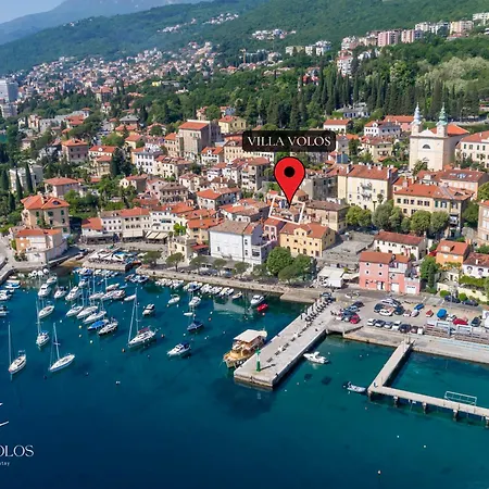 Volos Karmen With Roof Terrace, Sea View, Free Private Parking * Abbázia