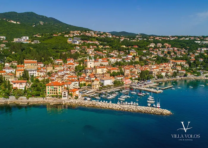 Volos Karmen With Roof Terrace, Sea View, Free Private Parking Abbazia