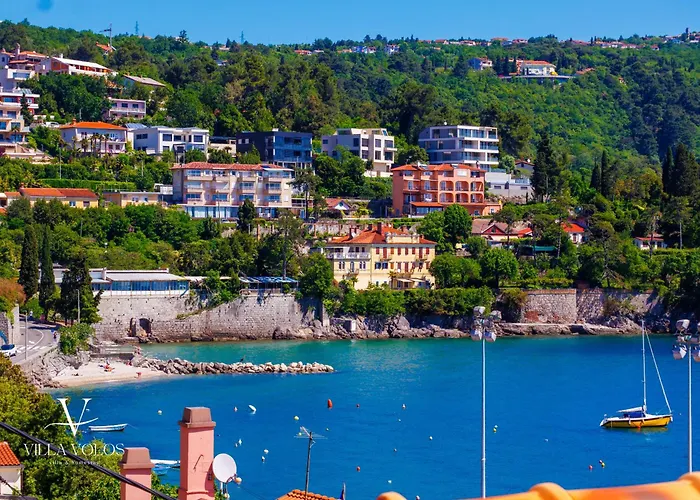 Volos Karmen With Roof Terrace, Sea View, Free Private Parking Opatija